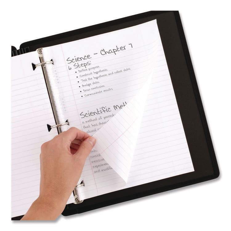 MEAD PRODUCTS Reinforced Filler Paper, 3-Hole, 8 x 10.5, Wide/Legal Rule, 80/Pack (FVS150002150034) thumbnail 4