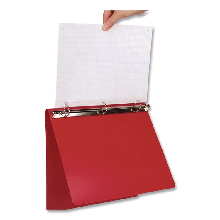 MEAD PRODUCTS Reinforced Filler Paper Plus Study App, 3-Hole, 8.5 x 11, Quadrille Rule, 80/Pack (FVS170122170036) thumbnail 3