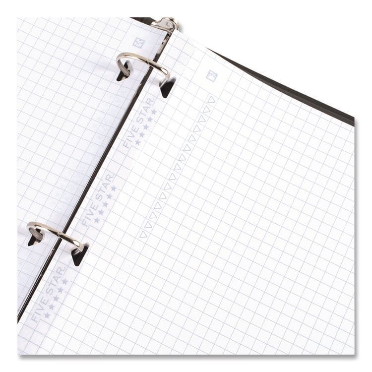 MEAD PRODUCTS Reinforced Filler Paper Plus Study App, 3-Hole, 8.5 x 11, Quadrille Rule, 80/Pack (FVS170122170036) thumbnail 4