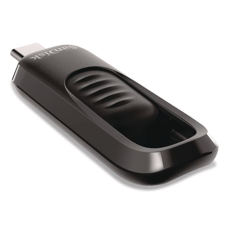SANDISK CORPORATION Ultra Slider USB 3.2 Type C Flash Drive, 64 GB, Black (SDISDCZ480064GA) thumbnail 4