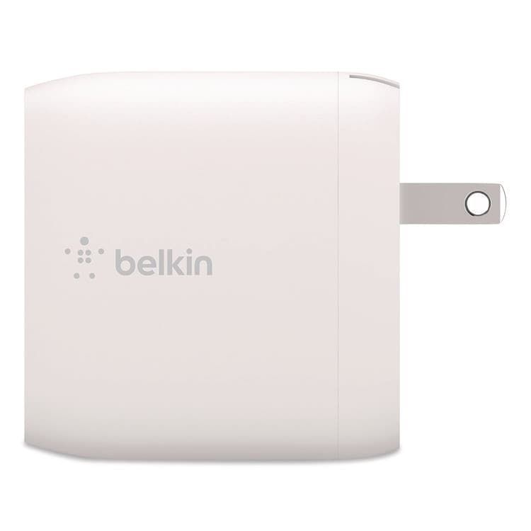 BELKIN COMPONENTS BOOST CHARGE Dual USB-A Wall Charger, White (BLKWCB002DQWH)