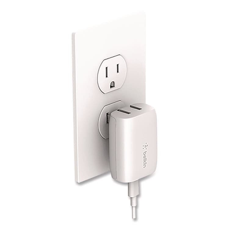BELKIN COMPONENTS BOOST CHARGE 20 W USB-C Wall Charger, White (BLKWCA006DQWH) thumbnail 2