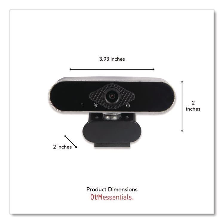 CENTON ELECTRONICS . HD Elite Portable Webcam, 1920 pixels x 1080 pixels, 2 Mpixels, Black (CELOBAJK) thumbnail 2