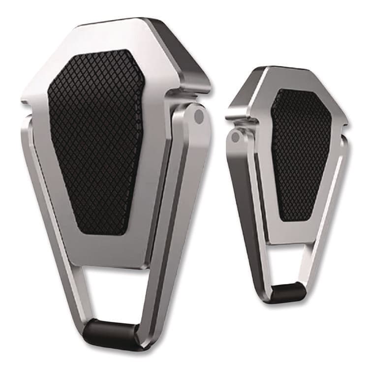 CENTON ELECTRONICS . Laptop Kickstand, 2.77" x 0.6" x 3.97, Silver/Black (CELOBA2F)