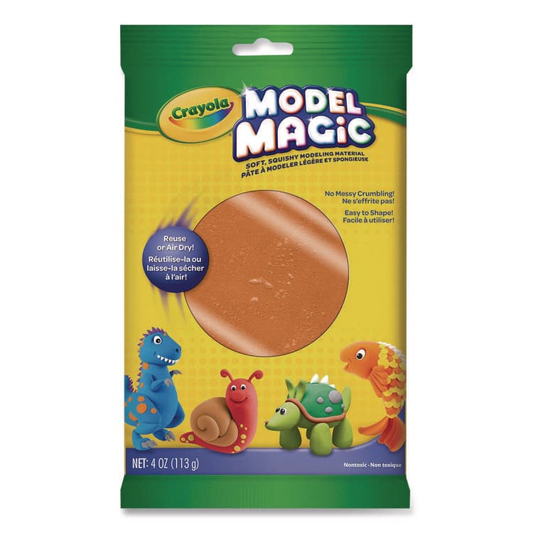 BINNEY & SMITH / CRAYOLA Model Magic Modeling Compound, Terra Cotta, 4 oz Pack (CYO574464)
