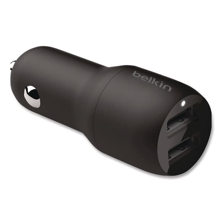 BELKIN COMPONENTS BOOST CHARGE Dual Car Charger with PPS, USB-A/USB-C, Black (BLKCCB004BT1MBK) thumbnail 4