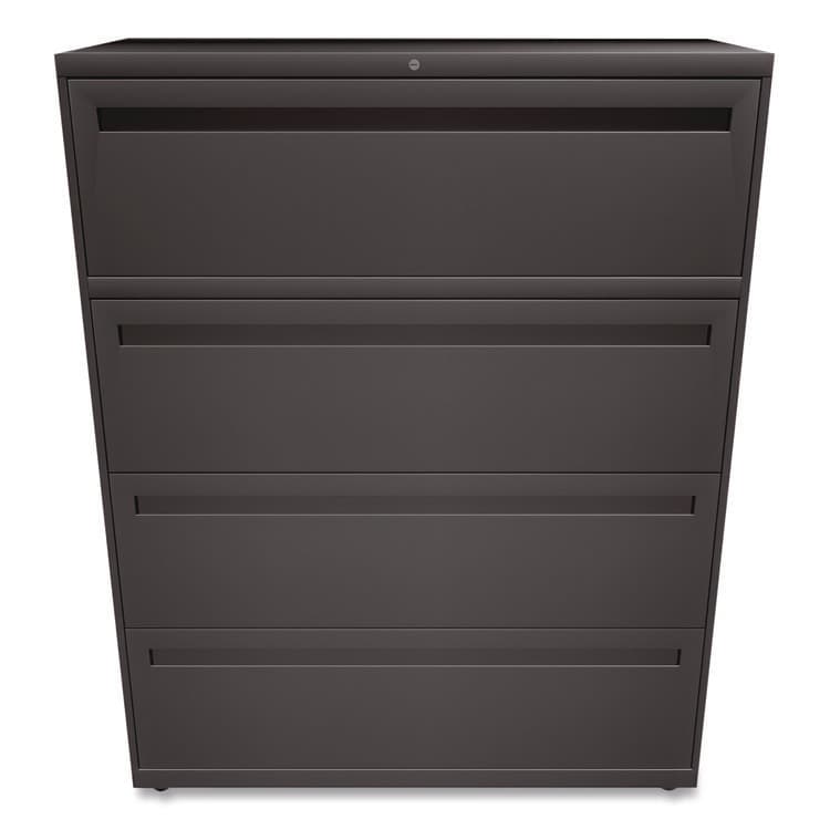 HON COMPANY Brigade 700 Series Lateral File, 4 Legal/Letter-Size File Drawers, Charcoal, 42 x 18 x 52.5 (CS1HON794LS) thumbnail 2