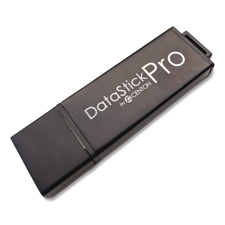CENTON ELECTRONICS . DataStick Pro USB 2.0 Type A Flash Drive, 16 GB, Gray, 10/Pack (CEL106622) thumbnail 4