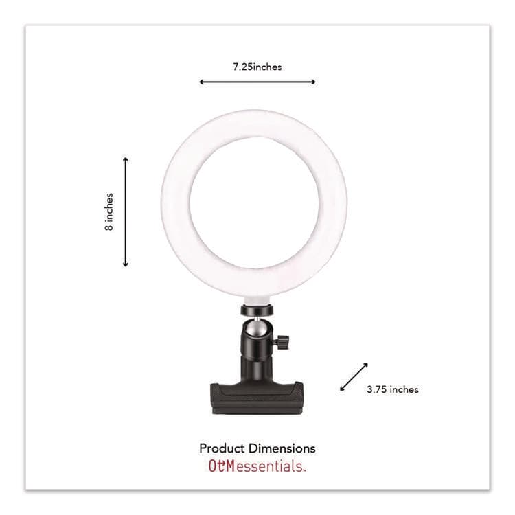 CENTON ELECTRONICS . Universal Ring Light, 6" dia, Black (CELCOBA1B1) thumbnail 2