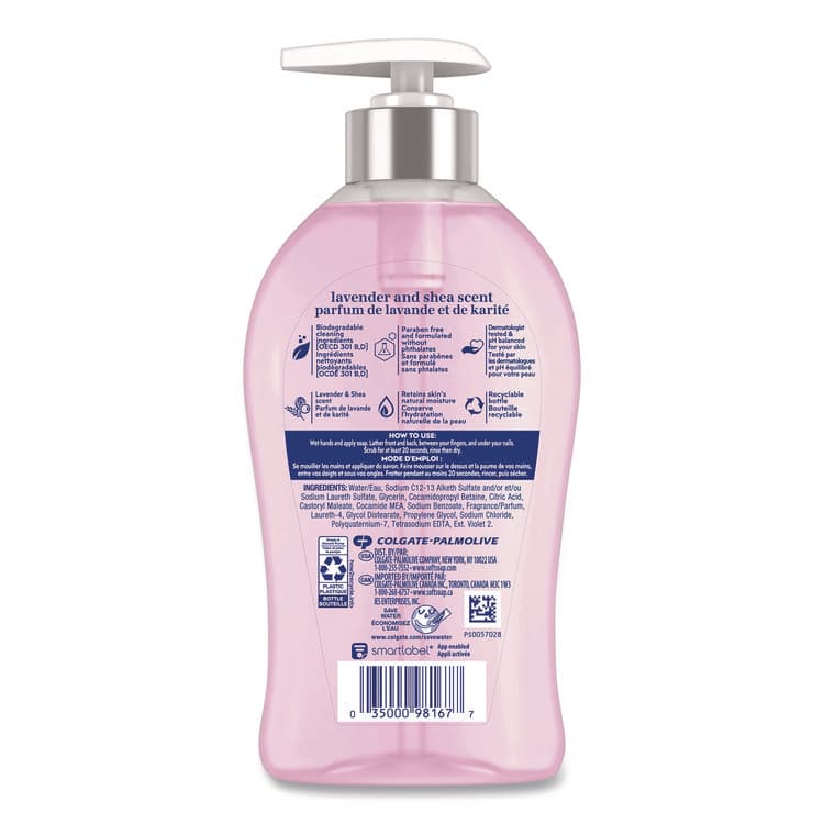 COLGATE PALMOLIVE, IPD. Antibacterial Hand Soap, Lavender and Shea Butter Scent, 11.25 oz (CPCUS07058A) thumbnail 2