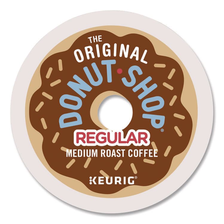 KEURIG DR PEPPER Donut Shop Coffee K-Cups, Regular, 0.39 oz, 48/Box (DSP1635475) thumbnail 4