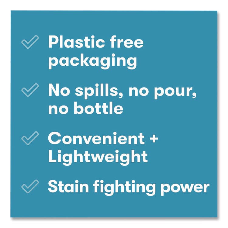 EARTH FRIENDLY PRODUCTS Liquidless Laundry Detergent Sheets, Magnolia and Lily, 6.17 oz Box, 50 Sheets (EOP953610) thumbnail 3