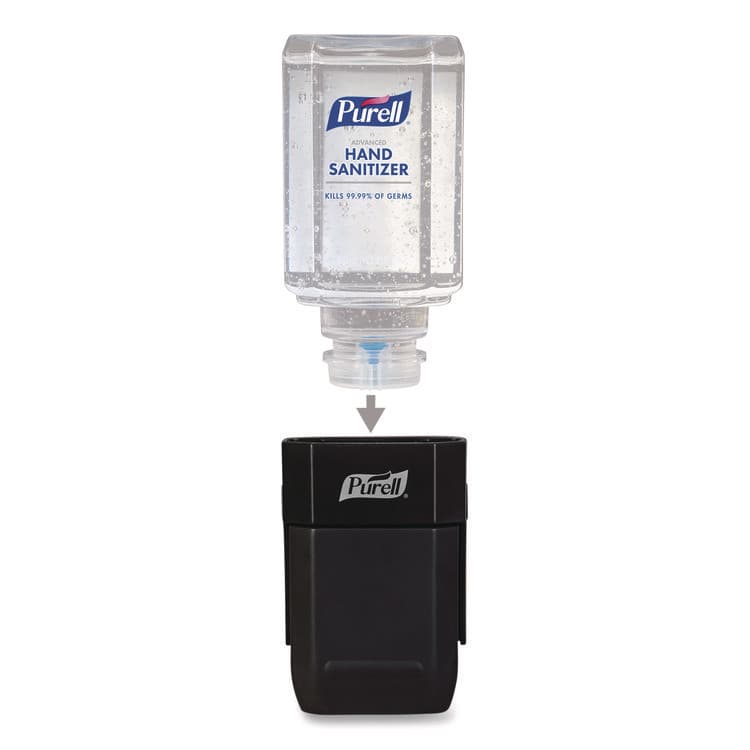 GO-JO INDUSTRIES ES1 Hand Sanitizer Dispenser Starter Kit, 450 mL, 3.12 x 5.88 x 5.81, Graphite (GOJ4424D6) thumbnail 2