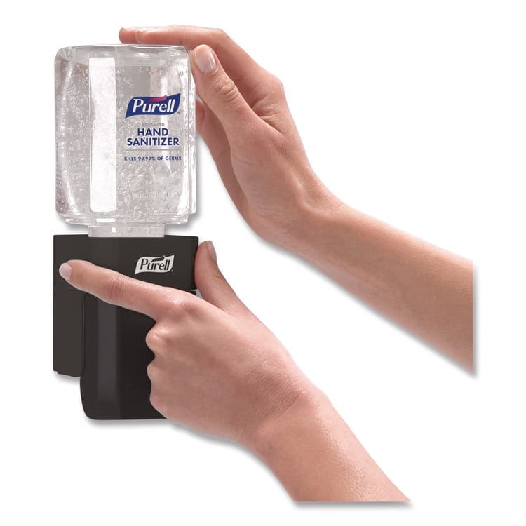 GO-JO INDUSTRIES ES1 Hand Sanitizer Dispenser Starter Kit, 450 mL, 3.12 x 5.88 x 5.81, Graphite (GOJ4424D6) thumbnail 3