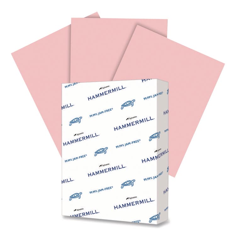 HAMMERMILL/HP EVERYDAY PAPERS Colors Print Paper, 24 lb Bond Weight, 8.5 x 11, Pink, 500/Ream (HAM104463RM)