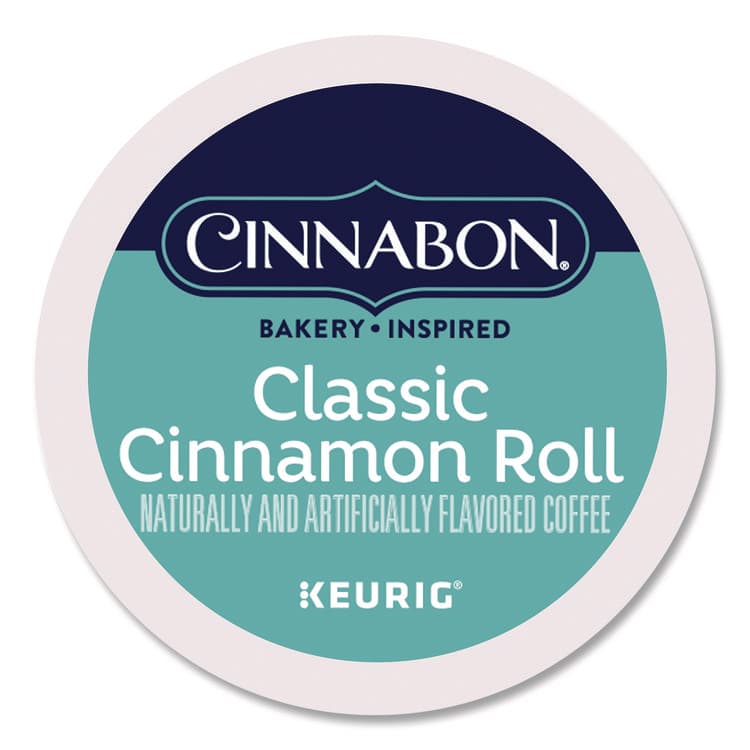 KEURIG DR PEPPER Classic Cinnamon Roll Coffee K-Cups, 0.33 oz, 48/Box (KEU24297522) thumbnail 3