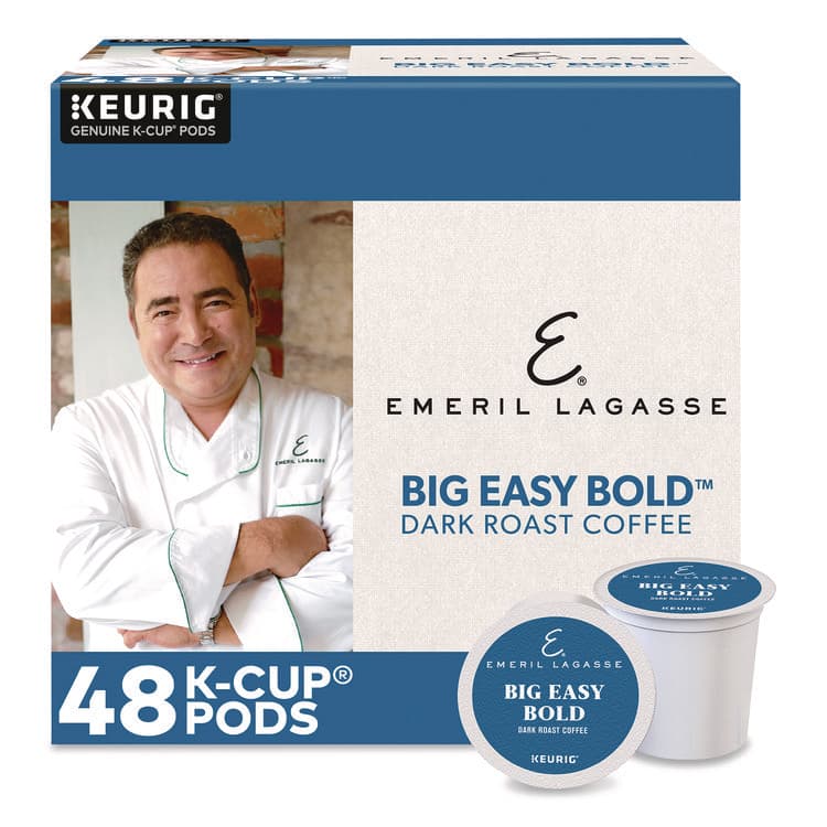 KEURIG DR PEPPER Big Easy Bold Coffee K-Cups, 0.4 oz, 48/Box (KEU24306974)