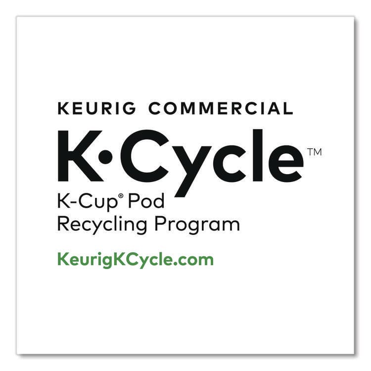 KEURIG DR PEPPER K-Cycle K-Cup Pod Recycling Station, Plastic, Black/Green/White, 5/Pack (KEU5000350630) thumbnail 2
