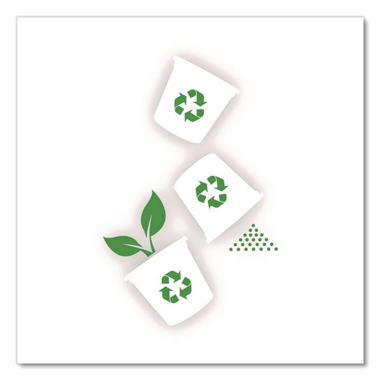 KEURIG DR PEPPER K-Cycle K-Cup Pod Recycling Station, Plastic, Black/Green/White, 5/Pack (KEU5000350630) thumbnail 3