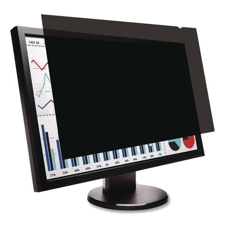 ACCO BRANDS, . Privacy Filter for Widescreen Monitor for 24" Flat Panel Monitors, 16:10 Aspect Ratio (KMWK52794WW)