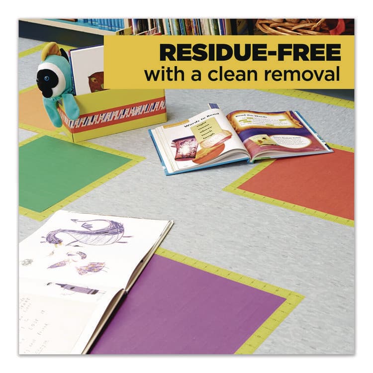 3M/COMMERCIAL TAPE DIV. Expressions Masking Tape, 3" Core, 0.94" x 20 yds, Tangerine (MMM3437ORG) thumbnail 3