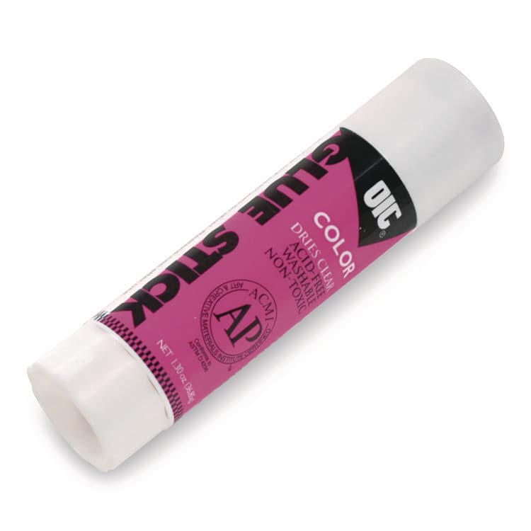 OFFICEMATE INTERNATIONAL CORP. Glue Stick,1.3 oz, Applies Purple, Dries Clear (OIC385417) thumbnail 2