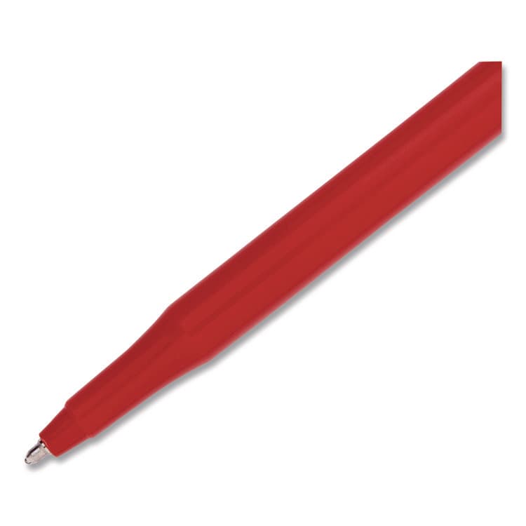 SANFORD Eraser Mate Ballpoint Pen, Stick, Medium 1 mm, Red Ink, Red Barrel, 5/Pack (PAP31735) thumbnail 4