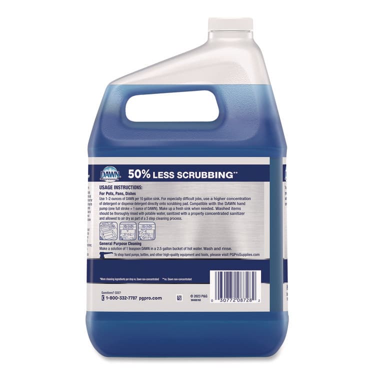 PROCTER & GAMBLE Heavy-Duty Manual Pot and Pan Dish Detergent, Original Scent, 1 gal Bottle (PGC8728) thumbnail 2