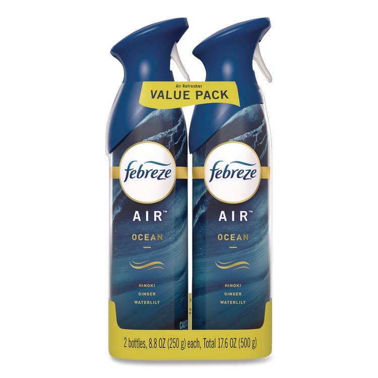 PROCTER & GAMBLE AIR, Ocean, 8.8 oz Aerosol Spray, 2/Pack (PGC48312PK)