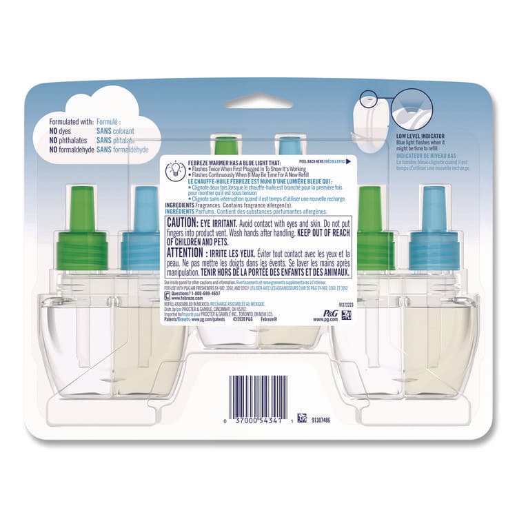 PROCTER & GAMBLE PLUG Air Freshener Refills, Gain Original, 0.87 oz, 3/Pack (PGC54341EA) thumbnail 2