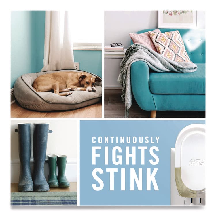 PROCTER & GAMBLE PLUG Air Freshener Refills, Linen and Sky, 0.87 oz, 3/Pack (PGC54344EA) thumbnail 3