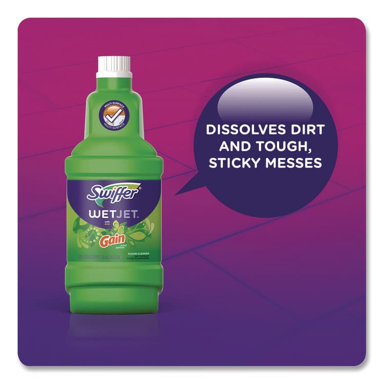 PROCTER & GAMBLE Multipurpose Floor and Hardwood Cleaning Solution Refill, Gain Scent, 42.2 oz Bottle (PGC83061) thumbnail 4