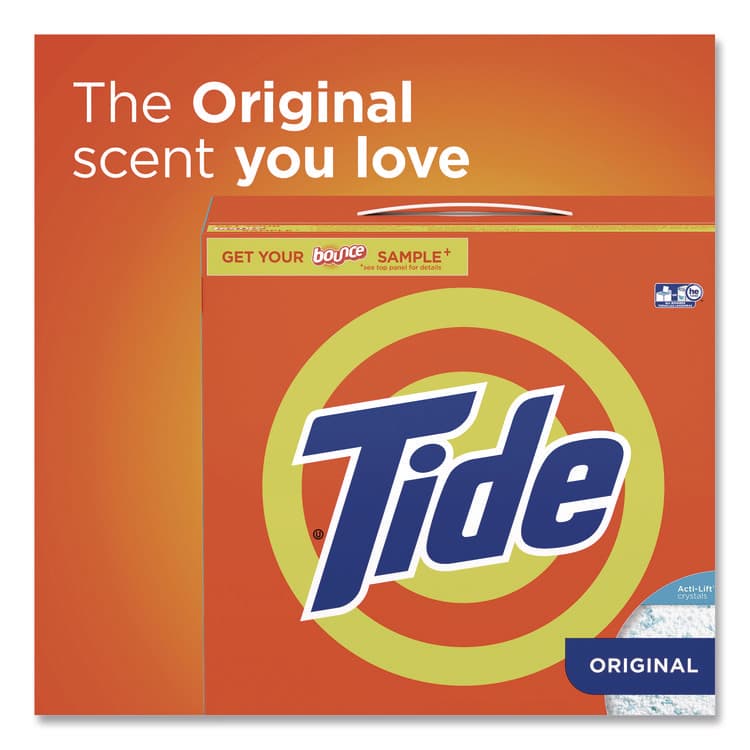 PROCTER & GAMBLE HE Laundry Detergent, Original Scent, Powder, 95 oz Box (PGC84997EA) thumbnail 2