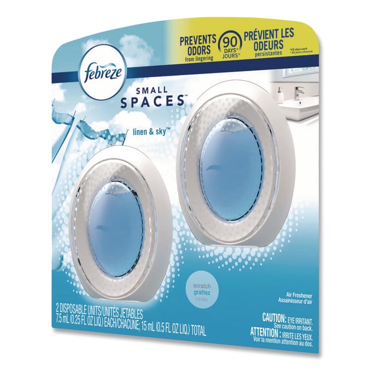 PROCTER & GAMBLE smallSPACES, Linen and Sky, 0.25 oz, 2/Pack (PGC93326EA) thumbnail 4