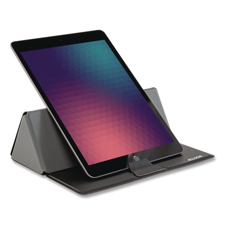 ALLSOP, . Foldio Laptop and Tablet Stand, +30 Tilt, 9.5" x 14.5" x 3", Black, Supports 7 lb (ASP32670) thumbnail 4