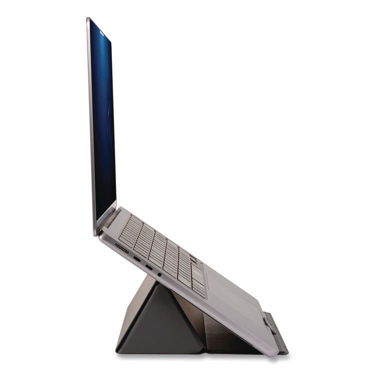 ALLSOP, . Foldio Laptop and Tablet Stand, +30 Tilt, 9.5" x 14.5" x 3", Black, Supports 7 lb (ASP32670)