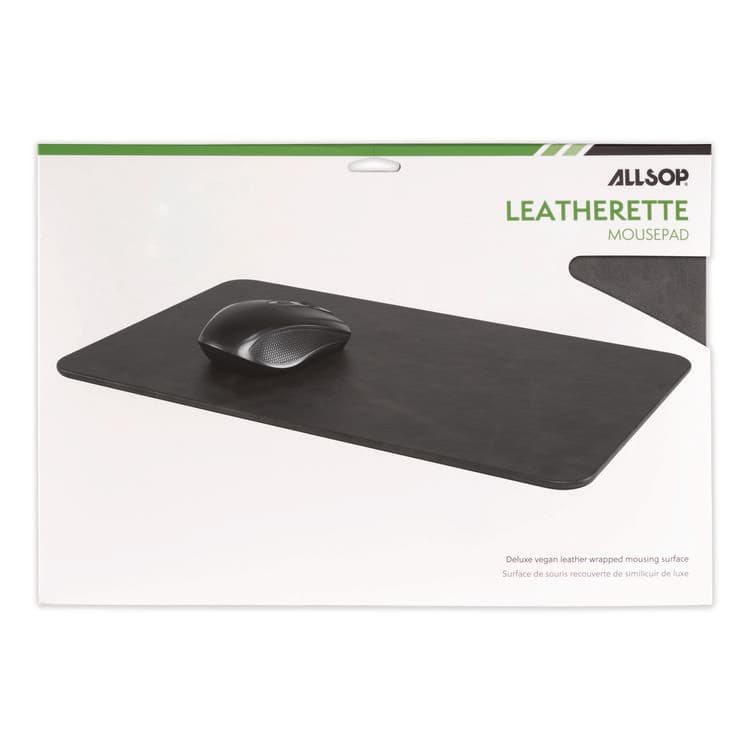 ALLSOP, . Mouse Pad, 14.2 x 8.66 x 0.25, Black (ASP32580)