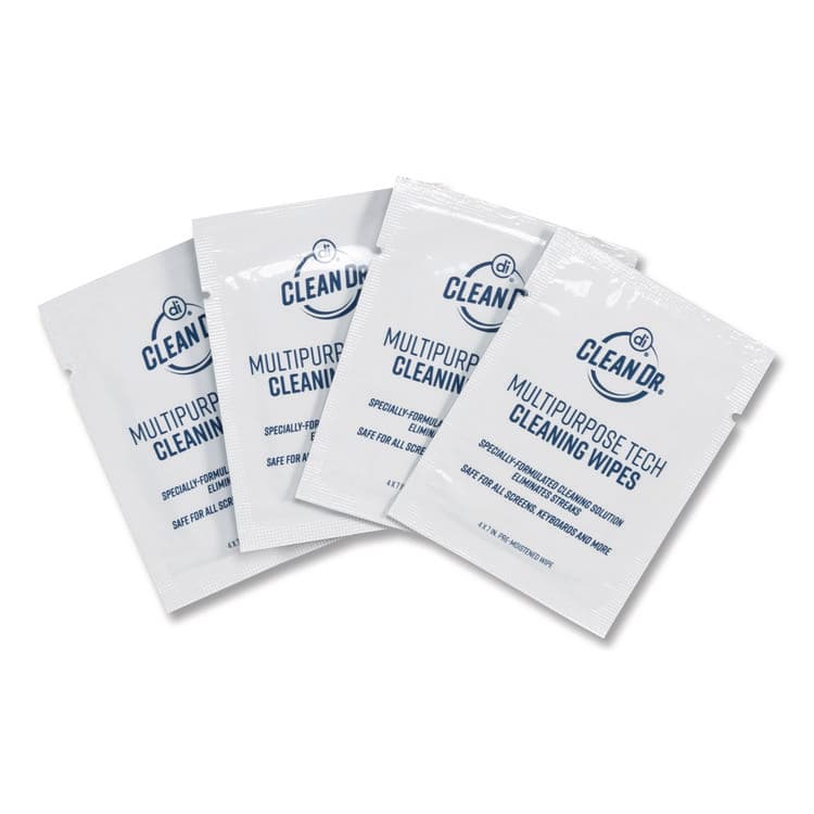 DIGITAL INNOVATIONS ScreenDr Multipurpose Tech Cleaning Wipes, 7 x 4, Unscented, White, 200/Pack (ASP32694) thumbnail 3