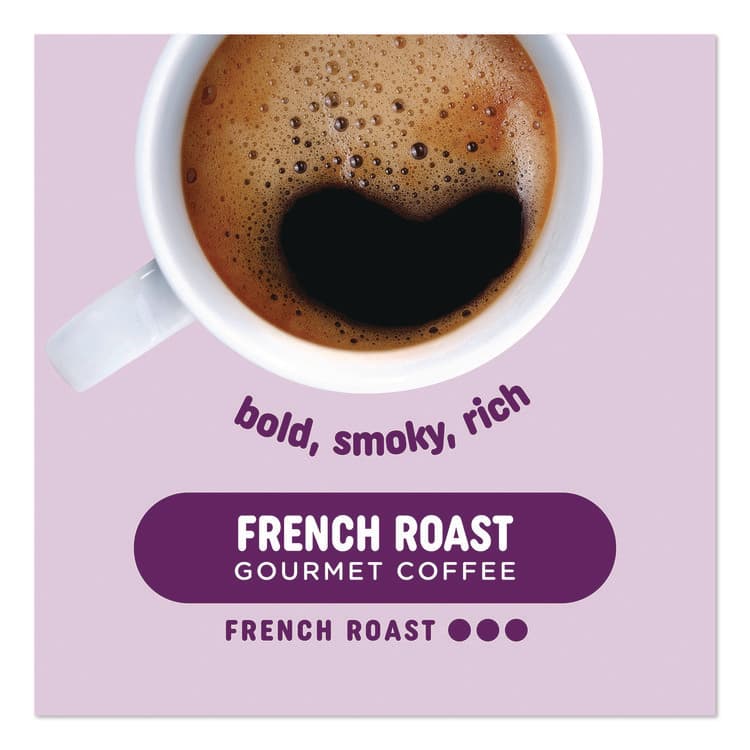 PICK ME UP PROVISIONS French Roast Coffee K-Cups, 24/Box, 4 Boxes/Carton (PIE52966CT) thumbnail 3