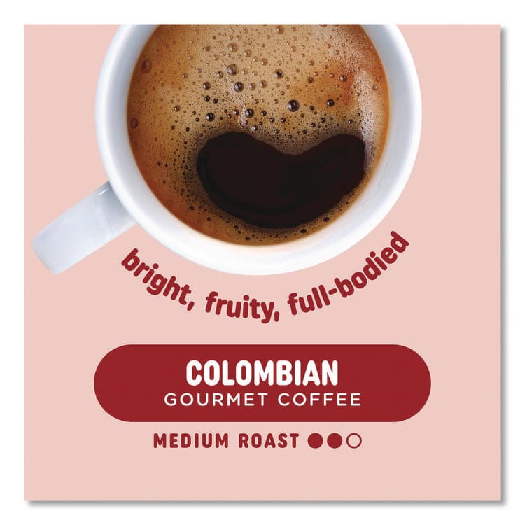 PICK ME UP PROVISIONS Colombian Coffee K-Cups, 24/Box, 96/Carton (PIE52969CT) thumbnail 3