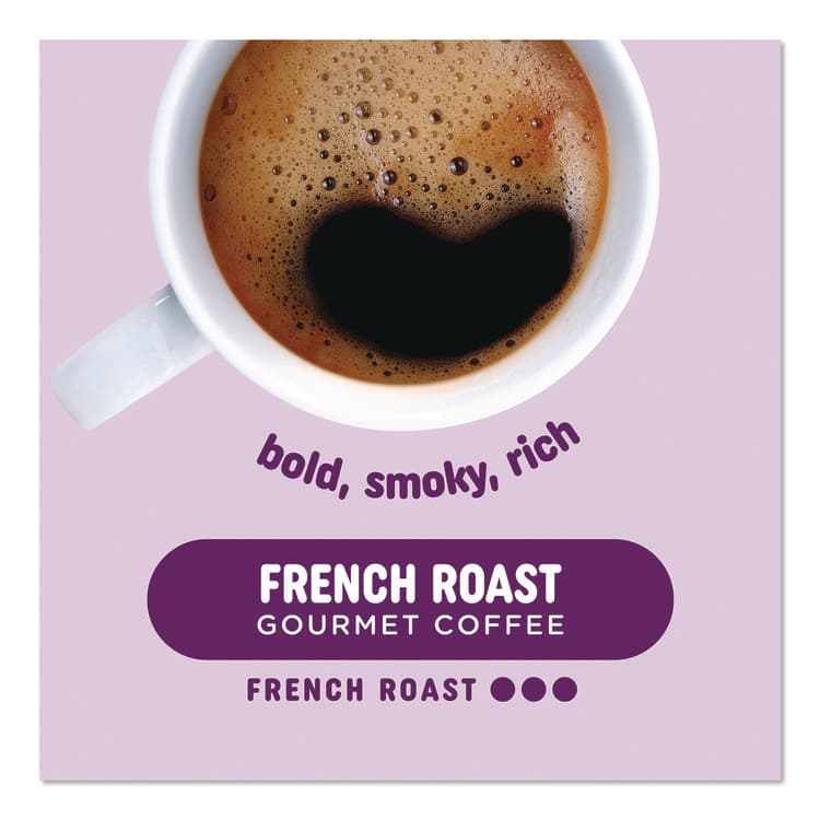 PICK ME UP PROVISIONS French Roast Coffee K-Cups, 24/Box (PIE5000381026) thumbnail 3