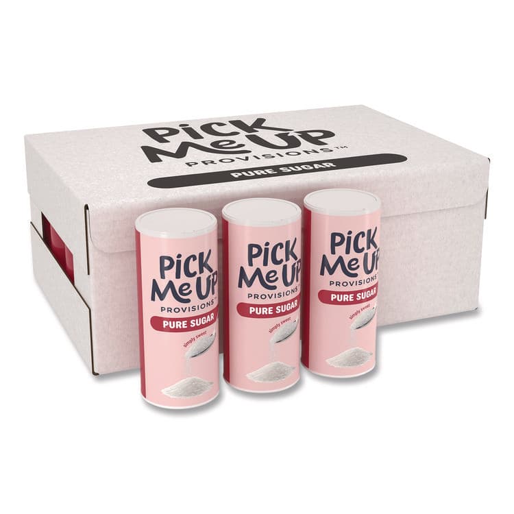 PICK ME UP PROVISIONS Pure Sugar, 20 oz Canister, 24/Carton (PIEPM62433CT942)