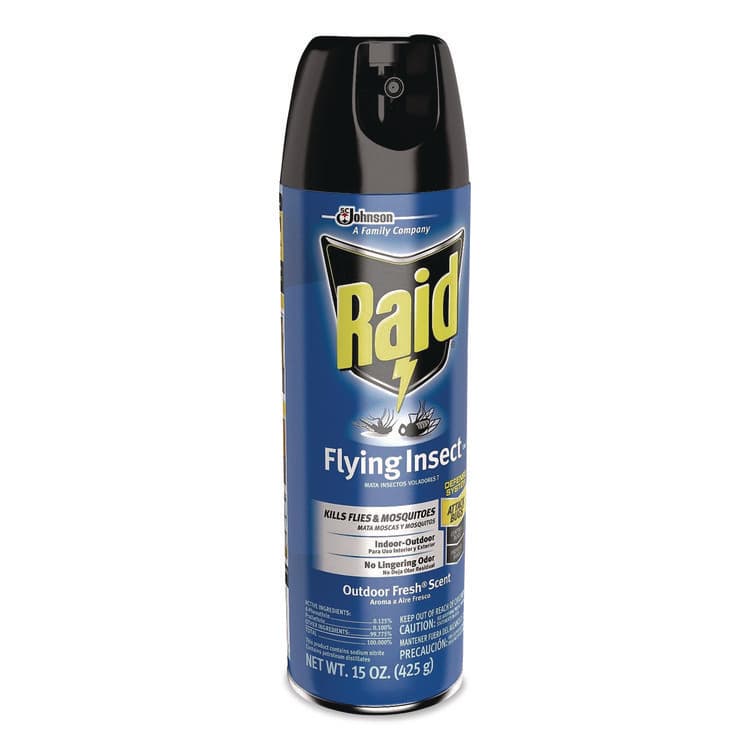 SC JOHNSON Flying Insect Killer, 15 oz Aerosol Spray (SJN300816EA) thumbnail 4
