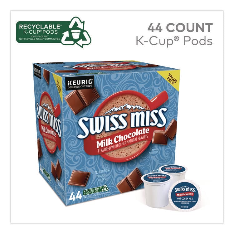 KEURIG DR PEPPER Milk Chocolate Hot Cocoa K-Cups, 0.65 oz, 44/Box (SWM2259481) thumbnail 2