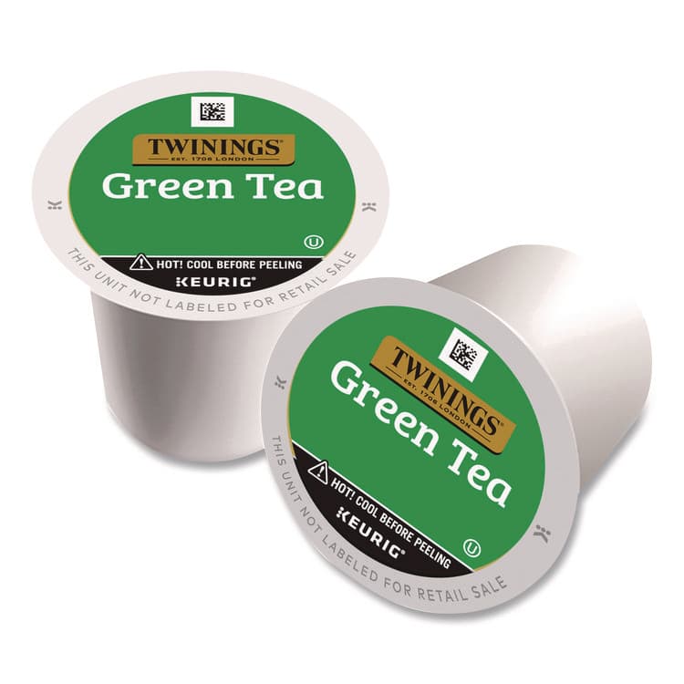 KEURIG DR PEPPER Tea K-Cups, Green Tea, 0.11 oz, 24/Box (TWGTNA85788) thumbnail 3