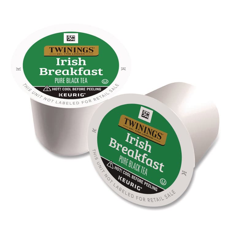 KEURIG DR PEPPER Tea K-Cups, Irish Breakfast, 0.11 oz, 24/Box (TWGTNA87303) thumbnail 3