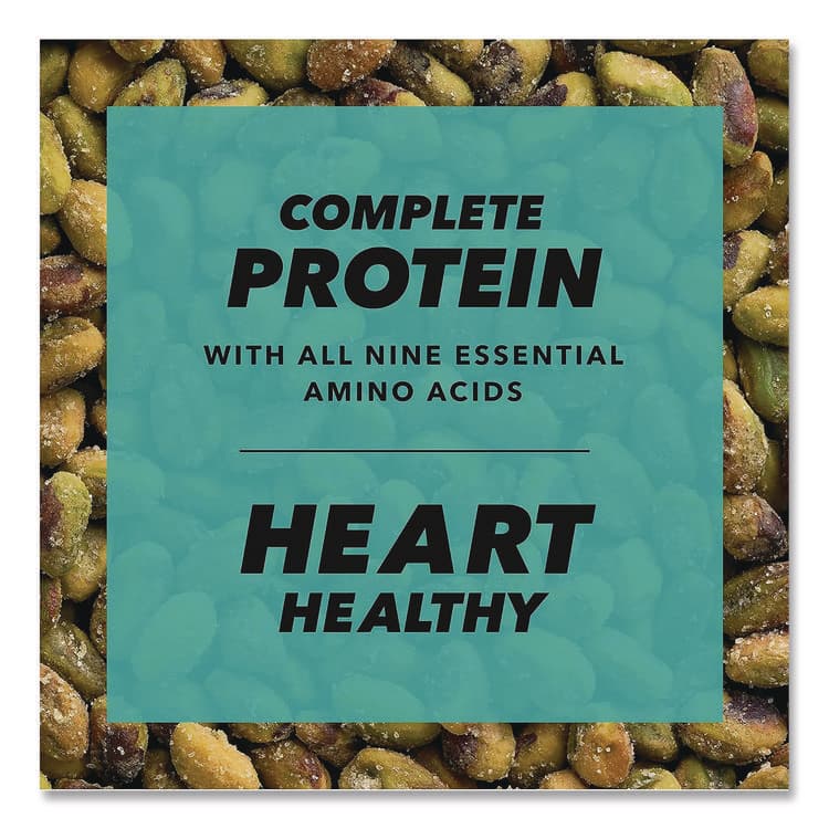 PARAMOUNT FARMS . Wonderful No Shells Pistachios, Sea Salt and Vinegar, 2.25 oz Bag, 8/Box (WONPAR70033) thumbnail 3