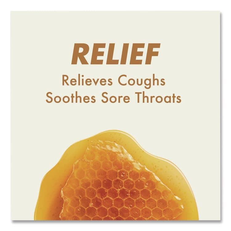 MONDELEZ INTERNATIONAL Relief Menthol cough Suppressant - Oral Anesthetic, Honey Lemon, 30/Pack (LIL621835306OWN) thumbnail 3