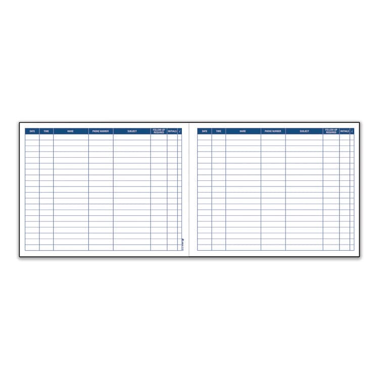 CARDINAL BRANDS . Activity Logbook, 8 Columns, Blue/White Cover, 11 x 8.5 Sheets, 50 Sheets/Book (ABFS1185ABF) thumbnail 2