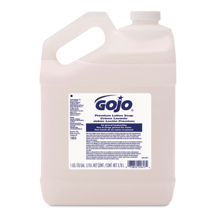 GO-JO INDUSTRIES Premium Liquid Hand Soap Refill, Waterfall Scent, 1 gal (GOJ186004) thumbnail 3